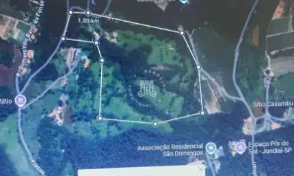 AREA A VENDA COM 32.577M² EM DECLIVE BAIRRO CAXAMBU JUNDIAI / SP.