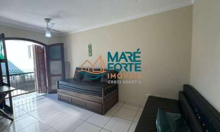 Apartamento amplo e mobiliado apenas 300 metros da orla
