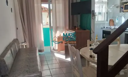 Apartamento Duplex, Mobiliado enfrente ao Mar, no Bairro Pereque Açu em Ubatuba SP.