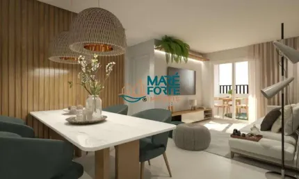 Apartamento com 71m² perto da praia com entrega para 03/25!