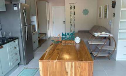 Lindo loft recém entregue próximo da praia do Perequê- Açú