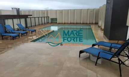 Apartamento com 1 dormitório com uma área de lazer incrível.