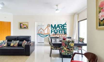 Amplo apartamento totalmente mobiliado a 450m da Orla do Itaguá!