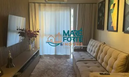 Apartamento recém reformado, 300 metros da praia grande