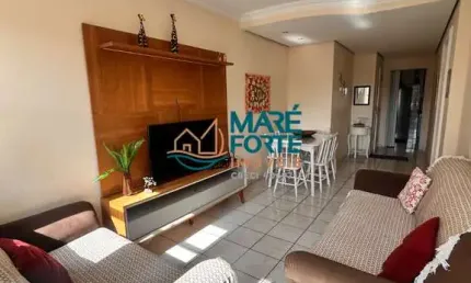 Apartamento duas suítes a menos de 100m da praia grande!