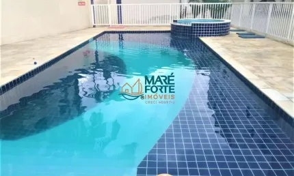 Apartamento de 02 dormitórios, com varanda gourmet e área de lazer