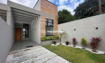 Casa com 3 quartos à venda na Travessa Rio Nunes, 39, Iguaçu, Fazenda Rio Grande por R$ 600.000
