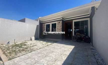 Casa em condomínio fechado com 2 quartos para alugar na Rua Biguá, 1337, Gralha Azul, Fazenda Rio Grande por R$ 1.700