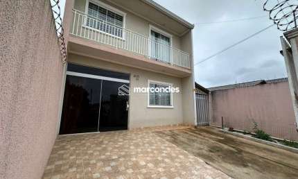 Casa em condomínio fechado com 3 quartos para alugar na São Pedro, 1045, Santa Terezinha, Fazenda Rio Grande por R$ 1.600