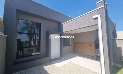 Casa em condomínio fechado com 3 quartos à venda na Rio Barigui, 147, Iguaçu, Fazenda Rio Grande por R$ 488.000