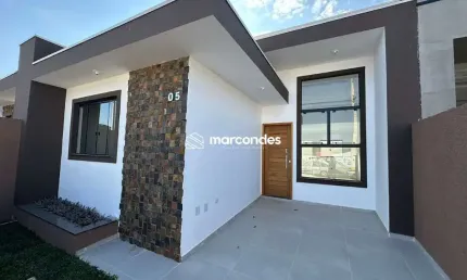 Casa em condomínio fechado com 3 quartos à venda na São Luiz, 776, Santa Terezinha, Fazenda Rio Grande por R$ 400.000