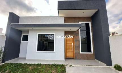 Casa com 3 quartos à venda na Rua Pau-brasil, 113, Eucaliptos, Fazenda Rio Grande por R$ 450.000