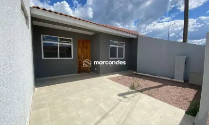 Casa em condomínio fechado com 2 quartos para alugar na rua jaguariaíva, 1481, estados, fazenda rio grande por r$ 1.850
