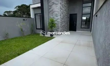Casa com 3 quartos à venda na Rua Rotterdam, 379, Gralha Azul, Fazenda Rio Grande por R$ 490.000