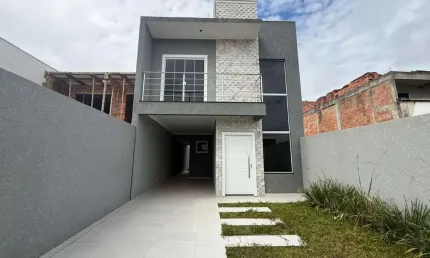 Casa com 3 quartos à venda na Rua Gameleira, 609, Eucaliptos, Fazenda Rio Grande por R$ 679.000