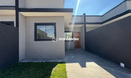 Casa em condomínio fechado com 2 quartos à venda na Major Arnoldo Mayer, 5, Campo de Santana, Curitiba por R$ 310.000
