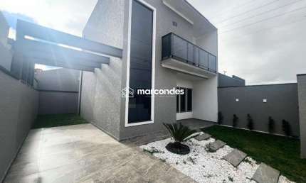 Casa com 3 quartos à venda na Rua Jabuticabeira, 120, Eucaliptos, Fazenda Rio Grande por R$ 550.000