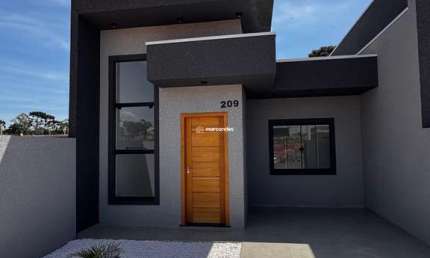 Casa com 3 quartos à venda na Rotterdam, 209, Gralha Azul, Fazenda Rio Grande por R$ 480.000