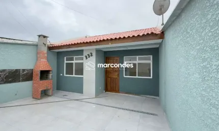 Casa em condomínio fechado com 2 quartos à venda na rua jaguariaíva, 1481, santa terezinha, fazenda rio grande por r$ 285.000
