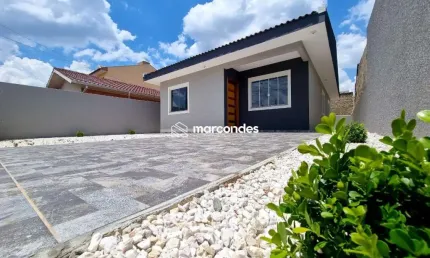Casa com 3 quartos à venda na Rua Mário Quintana, 493, Jardim Veneza, Fazenda Rio Grande por R$ 500.000