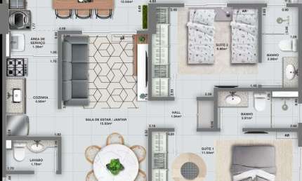 Lançamento Exclusivo: Apartamentos de Luxo a perto da Praia com Lazer Completo!!