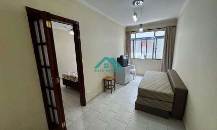 Apto 1 Quarto Mobiliado c/ Vaga - 42,75m² - R$225.000 à Vista ou Financiamento