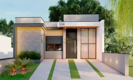 Casa com 2 quartos à venda na Rua Peixoto Gomes (Lot Ibiza), 504, Morada do Vale II, Gravataí