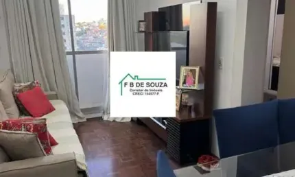 Apartamento para venda em osasco, jaguaribe, 2 dormitórios, 1 banheiro, 1 vaga