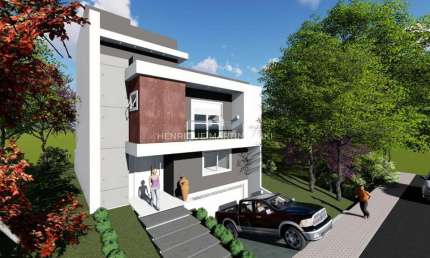 Casa/Sobrado em Condomínio venda-4 quartos-2 suítes-4 vagas de garagem-233m2 privativos, Pinheirinho, Curitiba, PR