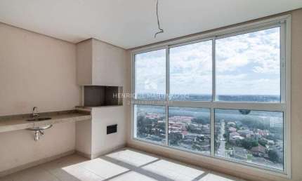 Apartamento a venda Novo de Alto Padrão com 4 quartos sendo 1 suítes, 131m2 privativos, churrasqueira, face Norte, Andar Alto, 2 vagas em condomínio clube. Ecoville-Curitiba-PR