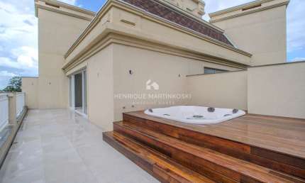 Apartamento Cobertura Duplex A VENDA NO JUVEVÊ, 291m2 privativos, 3 Suítes, 4 vagas, Terraço gourmet privativo com piscina, FACE NORTE
