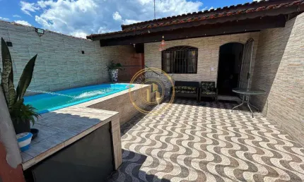 Casa com 2 quartos, Jussara, Mongaguá - R$ 238 mil, Cod: 2368