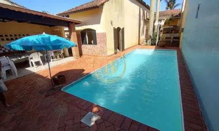 Casa com 3 dorms, Jardim Praia Grande, Mongaguá - R$ 550 mil, Cod: 2429