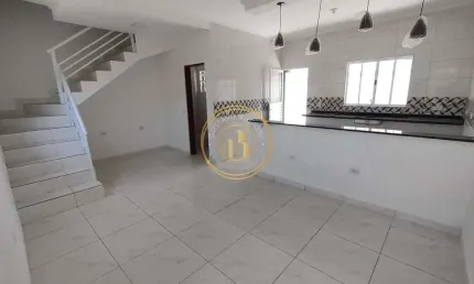 Sobrado de Condomínio com 2 dorms, Vila Atlântica, Mongaguá - R$ 260 mil, Cod: 2765
