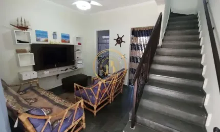 Sobrado de Condomínio com 2 dorms, Centro, Mongaguá - R$ 230 mil, Cod: 2807