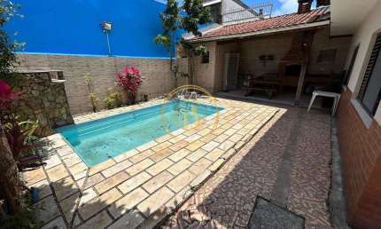 Casa com 3 quartos, Vera Cruz, Mongaguá - R$ 550 mil, Cod: 2962
