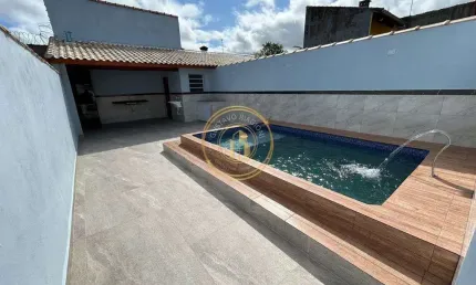 Casa com 2 quartos, Itaguaí, Mongaguá - R$ 389 mil, Cod: 2929