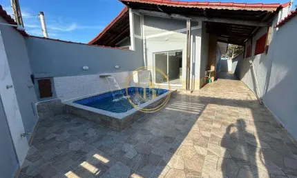 Casa com 3 quartos, Jussara, Mongaguá - R$ 530 mil, Cod: 3080