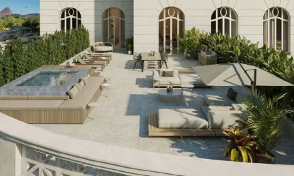 Apartamento 2 Qtos na Glória Lazer Vista Baia de Guanabara, Marina da Glória.