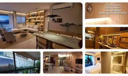 Apartamento para venda com 55 metros quadrados com 2 quartos em Humaitá - Rio de Janeiro - RJ