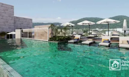 Apartamento a venda Coli Construtora, Âmbar Residencial na Praia das Toninhas, Ubatuba-SP