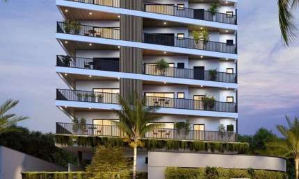 Apartamento 1 quarto a venda na Praia do Tenório a partir de R$ 356.651,00. Apartamentos na planta em Ubatuba.