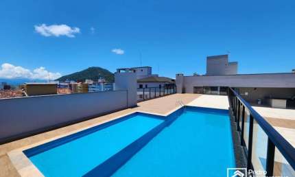 Apartamento a venda Tulum Residence no Itaguá, Ubatuba/SP. Apartamento com 2 suítes e varanda gourmet