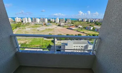 Oportunidade em cond. club! mobiliado, 58 m2,2 quartos em ponta de campina - cabedelo - pb