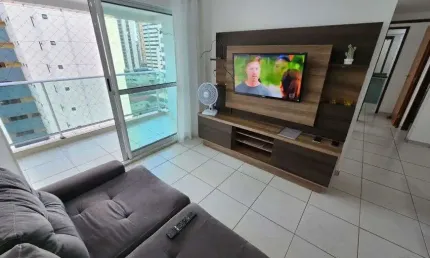 Mobiliado! nascente com 73 m2 com 2 quartos em tambaú - joão pessoa - pb