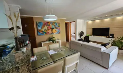 Mobiliado 67 metros quadrados com 2 quartos em cabo branco - joão pessoa - pb
