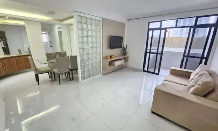 30 metros do mar, prox. mag shopping, 115 m2 com 3 quartos em manaíra - joão pessoa - pb