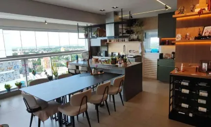 Lindo Apartamento no Edificio Monte Alegre - Zona 7 - 1 Suite mais 2 Quartos e 2 vagas de garagem