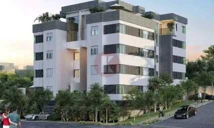 Apartamento à venda, 3 quartos, 1 suíte, 2 vagas, Itapoã - Belo Horizonte/MG