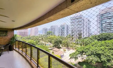 Apartamento com 4 dormitórios à venda, 150 m² por r$ 2.200.000,00 - península - rio de janeiro/rj